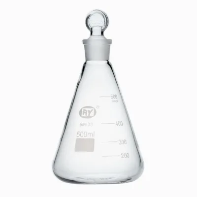 Thick-walled with Glass Stopper Conical Flask