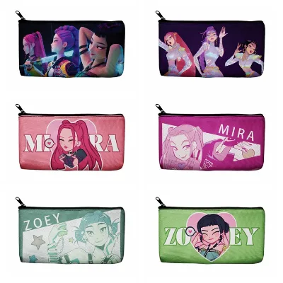 Linda High quality K: POP Witch Hunting Pen Bag Periphery K: POP Witch Hunting Pen Bag Periphery Change Storage Bag