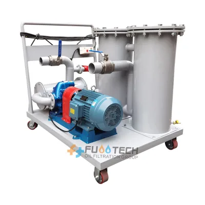 PO-300 Movable Oil Filter Cart 18000L/H Lube Oil Filter Cart Movable Filtration Unit
