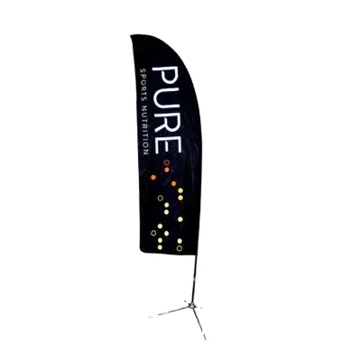 Eastern Signs 2m 3m 4m 5m Feather Flag Banner Custom Advertising Promotional Flags Kit Stand Flag Banners