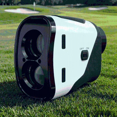 Slim Handheld Laser Distance Meter, Ergonomic Design with Fast Readout for Golfers