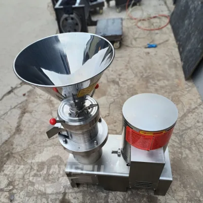 Colloid Mill Nut Peanut Butter Make Machine Nut Tigernut Extraction Peanut Grinder