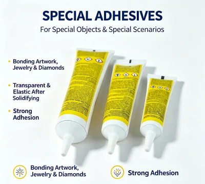 B-7000 / B-6000 / T-7000 / T-6000 Series Adhesives for DIY Accessories and Fabric Embellishment