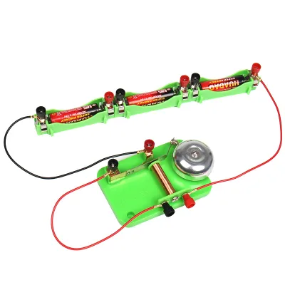 Electrical Trembler Bell Model Science Experiments Developmental Kids Education Toys Children Physics Circuit Teaching Equipment