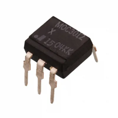 MOC3021 Optoisolator Triac Output 5000Vrms 1 Channel 6-DIP  integrated circuit moc3021