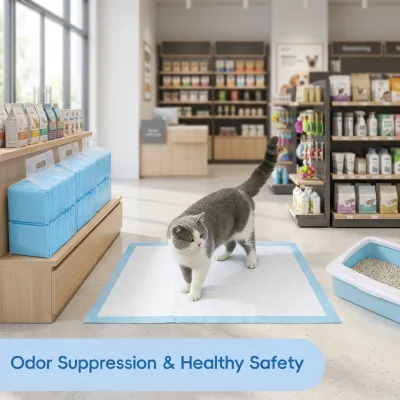 Disposable Pet Training Pads 40x60/60x60/60x90cm Super Absorbent Leakproof Dog Cat Pee Pads with Odor Control