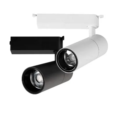 Commercial Wall Washer Cob Dimmable Track Light 10W20W30WLed Circular Surface Mounted Spotlight