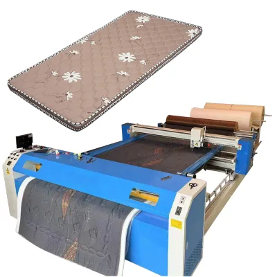 Industrial Sponge Mattress Multi-Pattern Computerized Continuous Single Needle Mattress Quilting Making Machine