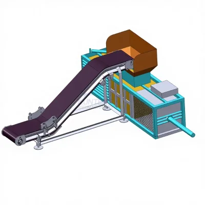 Straw Packaging Machine Plastic Compressor Machine