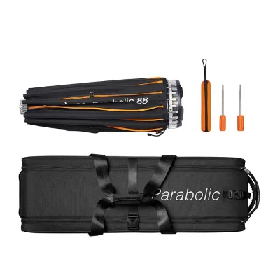Godox P68 P88 P128 P158 KIT Parabolic 68 88 128 158 Ture Parabolic Softbox Light Focusing System Softbox Kit