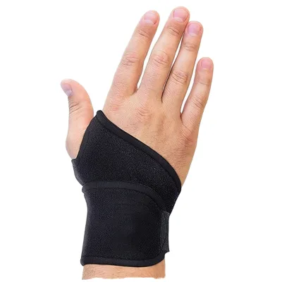 Soft Neoprene Universal Wrist Guard with High Elasticity for Fitness, Office Work and Mild Injuries