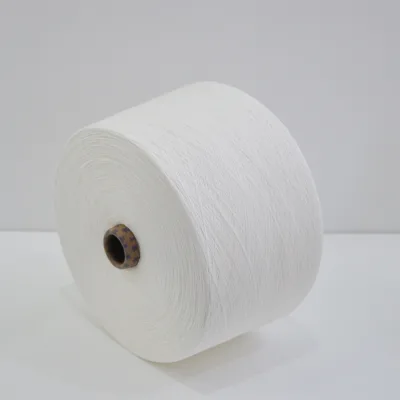 High Strength 100% Virgin Polyester Yarn Virgin Ring Spun or Vortex Spun for Knitting Weaving Fabrics Dyed Pattern