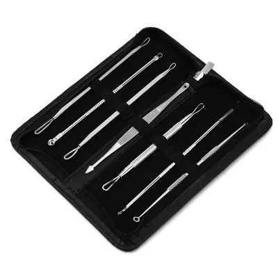 best selling product set acne needle 7 piece acne removing needle Toolkit beauty tools kit acne needle set