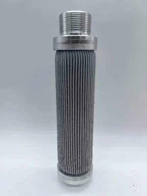 Stainless Steel Metal Felt Filter Element Pleated Canister Cartridge Filter Powder Sintering for Polymer Fluids Filtration