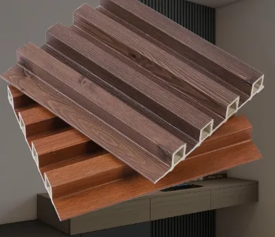 WPC PVC Grille Wall Panel Factory