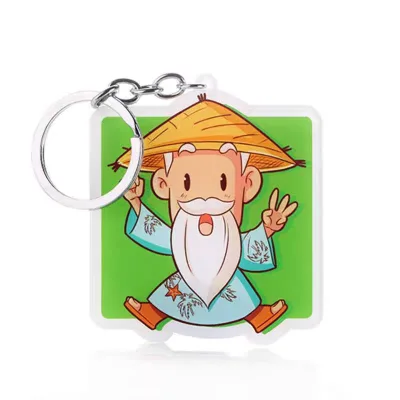 Promotional Business Gift for Custom 2D/3D Logo Pvc Keychains