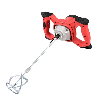 110V/220V New Automatic High Power Electric Industrial Paint Mixer Cement Plaster Mortar Coating Powder Mixing Machine