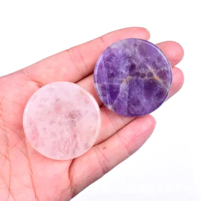 Natural Crystal Rough Gemstone DIY Engravable Freeform Loose Stone 4cm Energy Stone Hot-Selling Ornament