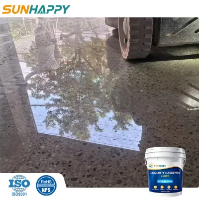 Lithium-Based Concrete Densifier Deep Penetrating Dust-Proof High Hardness Liquid Hardener for Factory Polished Concrete