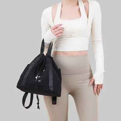 2024 Wholesale Cheap New Coming Custom Logo Fashion Women Adult Yoga Fitness Dance Latin Sports Backpack Bag