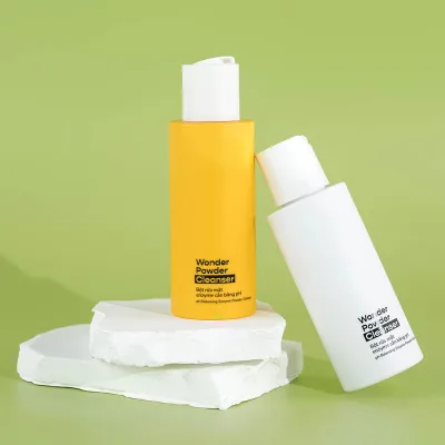 Customized 100ml PET Bottle with Disc Top Cap for Cosmetic Packaging