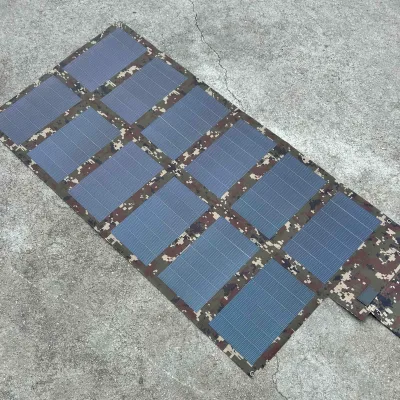 CIGS Foldable Solar Panel 72W 60W 48W 24W Customized OEM Design Type C Connector