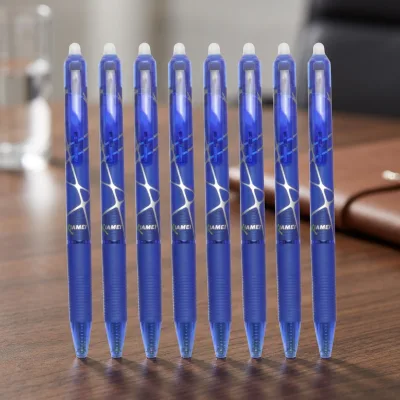 OEM Custom Logo Erasable Gel Pen 0.5mm 0.7mm Colorful Ink Manufacturer Branded Promotional Pen