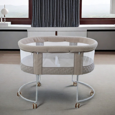 2024 Kids Cribs Baby Fmobile Multifunctional Modern Folding Baby Playpen Baby Crib Bed