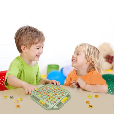Interactive Board Game Fruit Flip Chess Game Toys Matching Puzzle Board Cartoon Flip Chess Memory Game