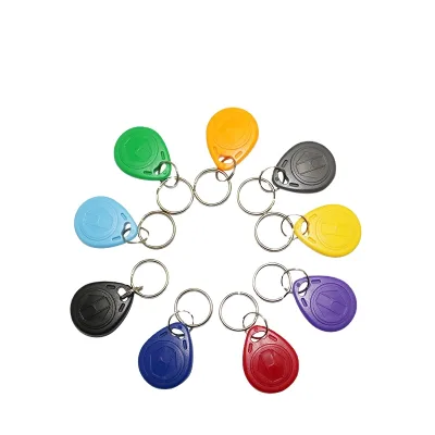 UHF RFID TK4100 ABS Waterproof Keychain Access Control Card