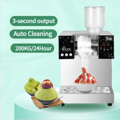 Korea Koreanische-Maschine Trade Japan Ice Bingsu Freezer Snowflake Snow Ice Flake Bingsu Machine Philippines Indonesia Thailand