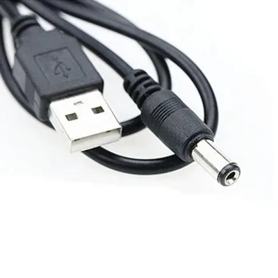 0.8m USB to DC3.5mm power cord 5V power cord