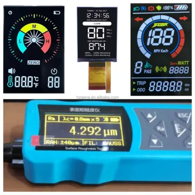 LCD1602 Display 9632 LCD Screen Backlight TN Segmented Display Ultra-high Response Speed 7-segment Digital Tube Display Screen