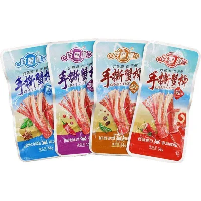 Hand-torn Crab Stick Instant Snack Snacks Meat Crab Flavor Netroots Explosion to Quench the Appetite