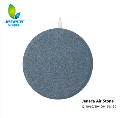 Top Quality Jeneca Aquarium High Sintering Air Stone Dissolved Oxygen Bubble Clay Disc Durable Eco-friendly for Fish Tank Pond