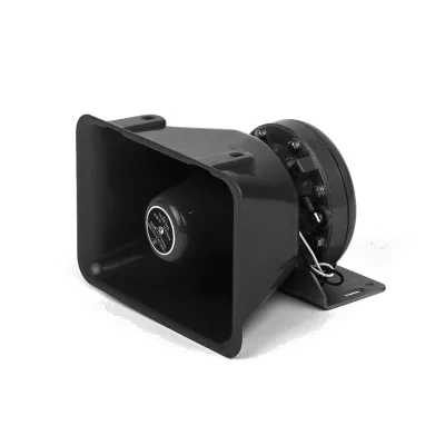 Hot Sale Loudspeaker 12V Car Alarm Warning Amplifier Horn 100W 150W 200W Professional Emergency Warning Ambulance Siren Speaker