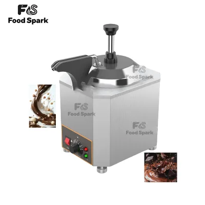 Hot Selling 2.5L Sauce Butter Dispenser Commercial Cheese Sauce Warming for Pizza Hamburger