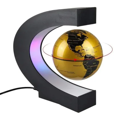 Magnetic Floating Levitation Globe LED World Map Electronic Antigravity Lamp Novelty Ball Light Home Decor Lamps Birthday Gifts