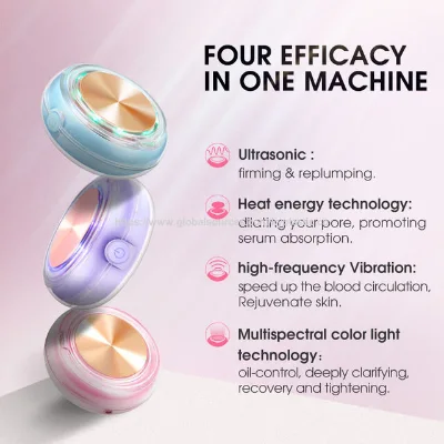 High Frequency Facial Machines Facial Massager Skin Tightening Facial Device LED Light Therapy for Face
