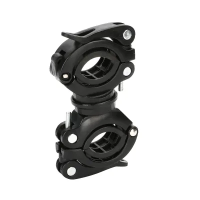 360 Degree Rotation Universal Bicycle Lamp Holder for Mountain Bike and Bicycle LED Light Holder