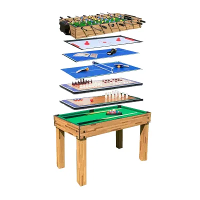 multi game table for kids Pool Soccer air Hockey Tennis Home Game Table gamiing table for children