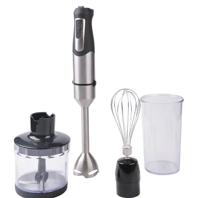 Electric 1000 Watts Hand Blender Set 5 in 1 Chopper Whisk Potato Masher Multipurpose Jar Variable Speed Stick Blender NH02005