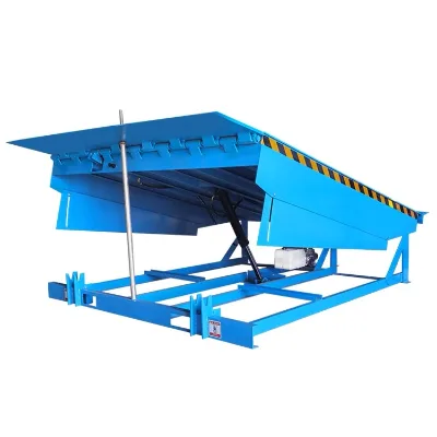 6 Ton to 15ton Stainless Steel Electric Tail Gate Loading Dock Ramp Leveler Lift in Selling
