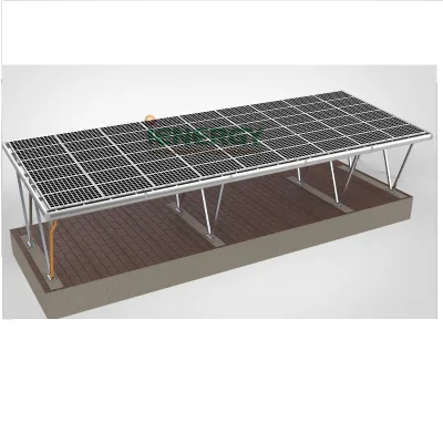 Waterproof Photovoltaic Aluminum Solar Car Parking Canopy with Anodized Surface 15-Year Warranty EV Charging Stations