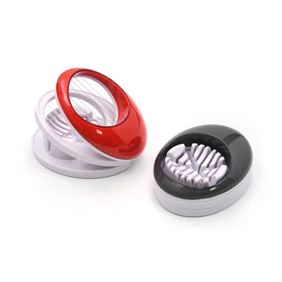 Multi-Function 2-in-1 Egg Slicer Stainless Steel Manual Home Portable ABS304
