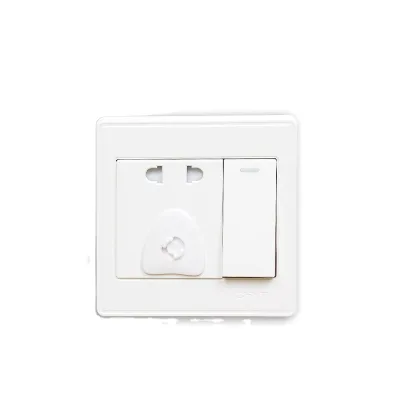Hot Selling Customer logo Can Be Printed Baby Goods Outlet Plug Covers Children Switch Protection Cover Kids