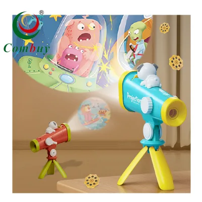 Educational Early Colorful Pattern Projection Flashlight Toy