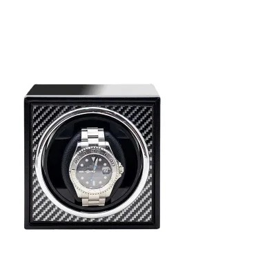 OEM ODM Creative Luxury Automatic Self Winding Silent Watch Winder With Display Function Watch Winder With 5 Colors and 3 Modes
