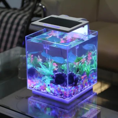 ATK Series Acrylic Guppy Fish tank Ecological Landscape Fish Aquarium Tank