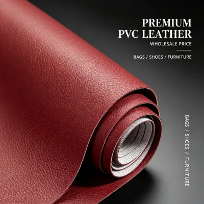 Wholesale Matte 137cm Wide PVC Artificial Leather Roll for Sofa Upholstery Couch Cushion Cover